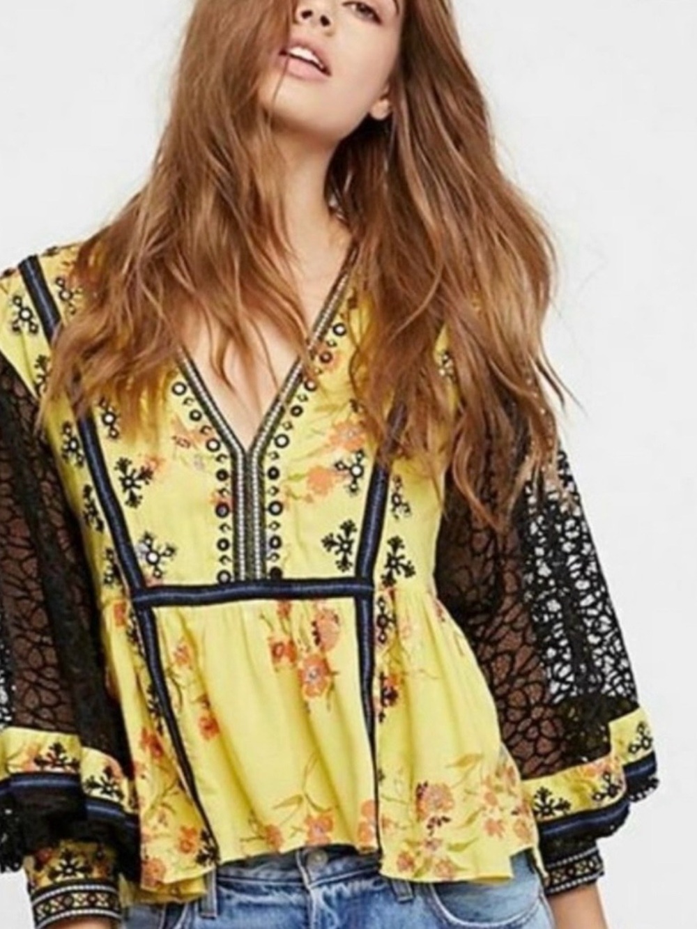 Free People Boogie All Night Top